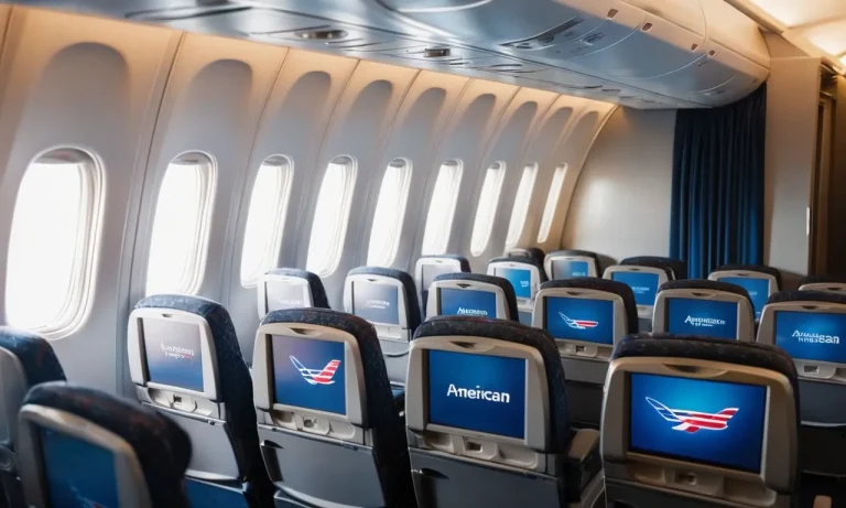 How To Choose Your Seat When Booking With American Airlines