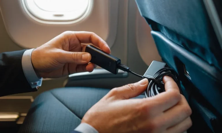 Can You Charge Your Phone On A Plane?