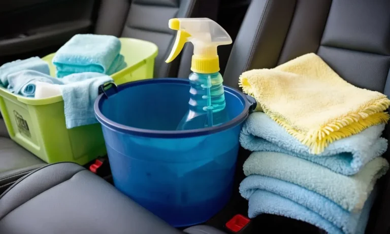 How To Clean Your Car Seats Thoroughly