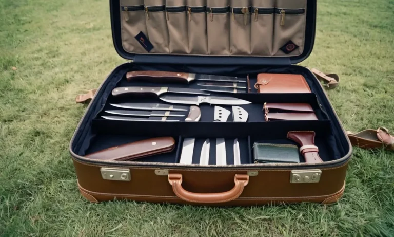 Do You Have To Declare Knives In Checked Luggage?
