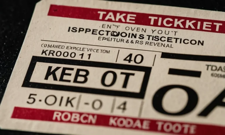 Consequences And Options For An Expired Inspection Ticket In New Jersey