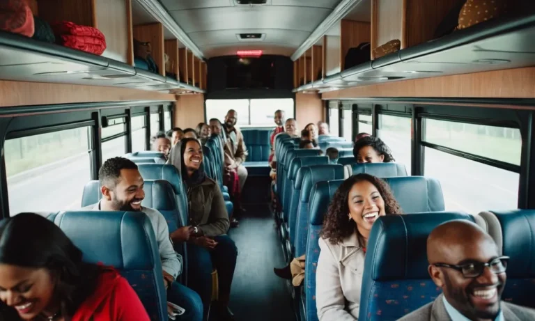 How Many People Fit In A Charter Bus? A Detailed Look