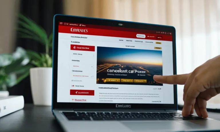 How To Cancel An Emirates Flight Online: A Step-By-Step Guide
