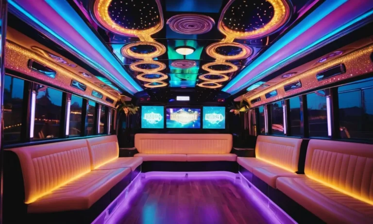 Party Bus Ideas For Adults