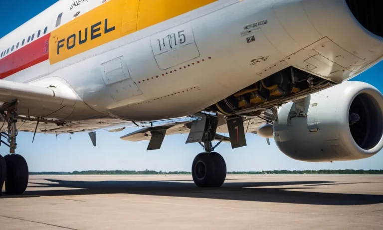 Where Is Fuel Stored In A Plane? A Detailed Look At Aircraft Fuel Systems