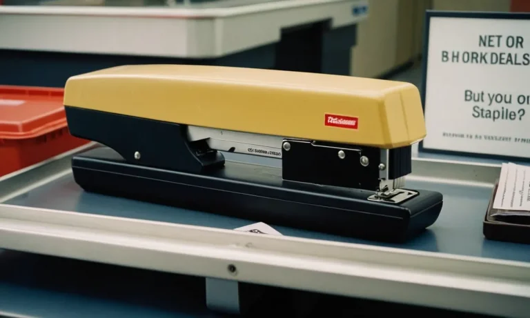 Can You Bring A Stapler On A Plane? Everything You Need To Know