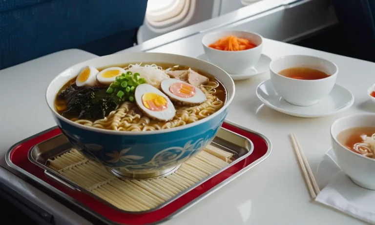 Can You Bring Ramen On A Plane? A Detailed Guide