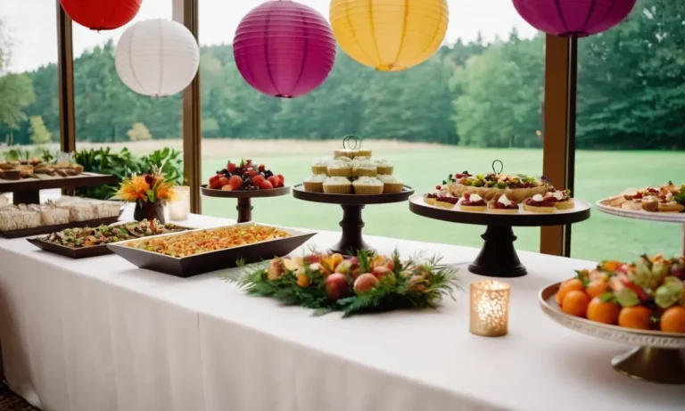 Cheap Ways To Cater A Wedding
