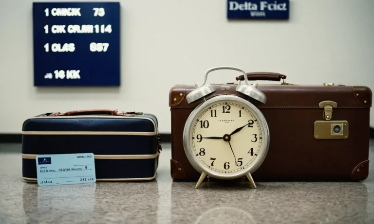 How Early Can You Check Into A Delta Flight?