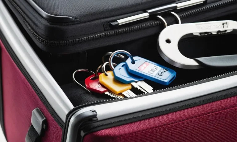 How To Open Luggage Locks Without A Key