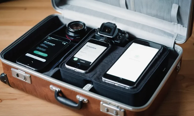 Can You Check An Iphone In Your Luggage On A Flight?