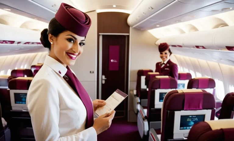 Qatar Airways Flight Attendant Salary And Benefits In 2023