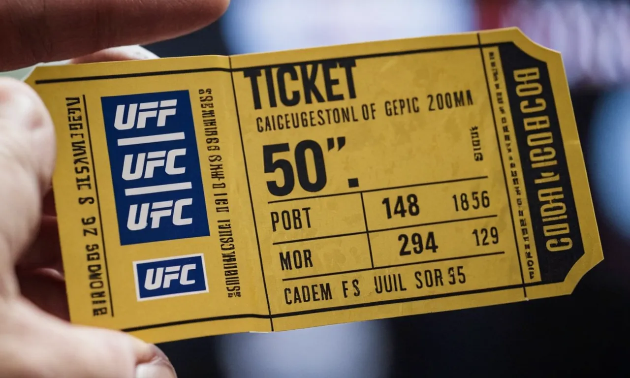 Ufc Fights 2024 Tickets Price Prudi Carlotta