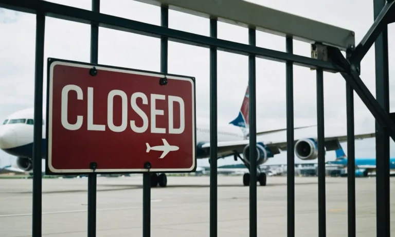 What Does Flight Closed Mean? A Detailed Explanation