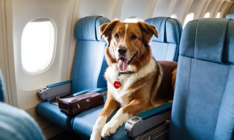 Where Do Big Dogs Go On A Plane?