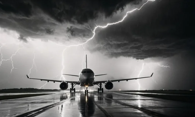 Can A Plane Take Off In A Thunderstorm?