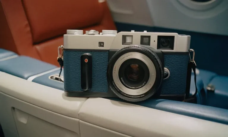 Can You Bring A Disposable Camera On A Plane?