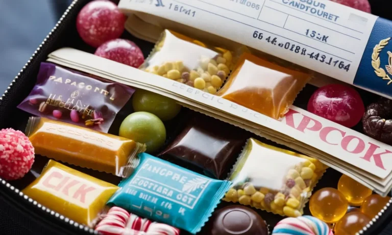 Can You Bring Candy On A Plane? A Detailed Guide