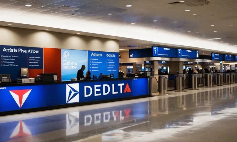 Everything You Need To Know About The Delta Help Desk At Atlanta Airport