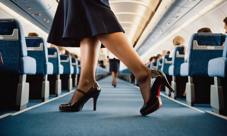 Do Flight Attendants Have To Wear Heels?