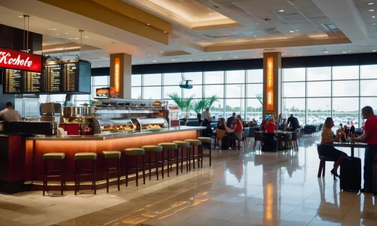 A Guide To The Best Restaurants At Fort Lauderdale Airport