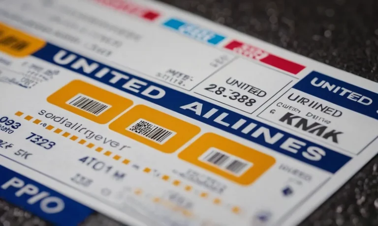 How To Print Your United Airlines Boarding Pass