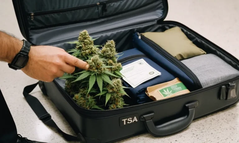 What Happens If TSA Finds Weed In Checked Luggage?