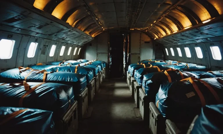 Where Are Dead Bodies Kept On Planes? A Detailed Look